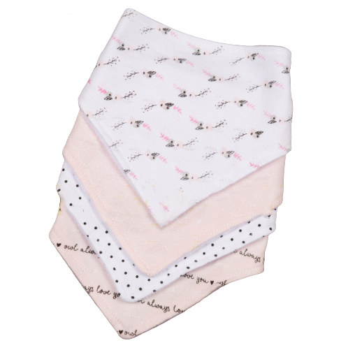 Londony Girls 4pcs Set Baby Bib