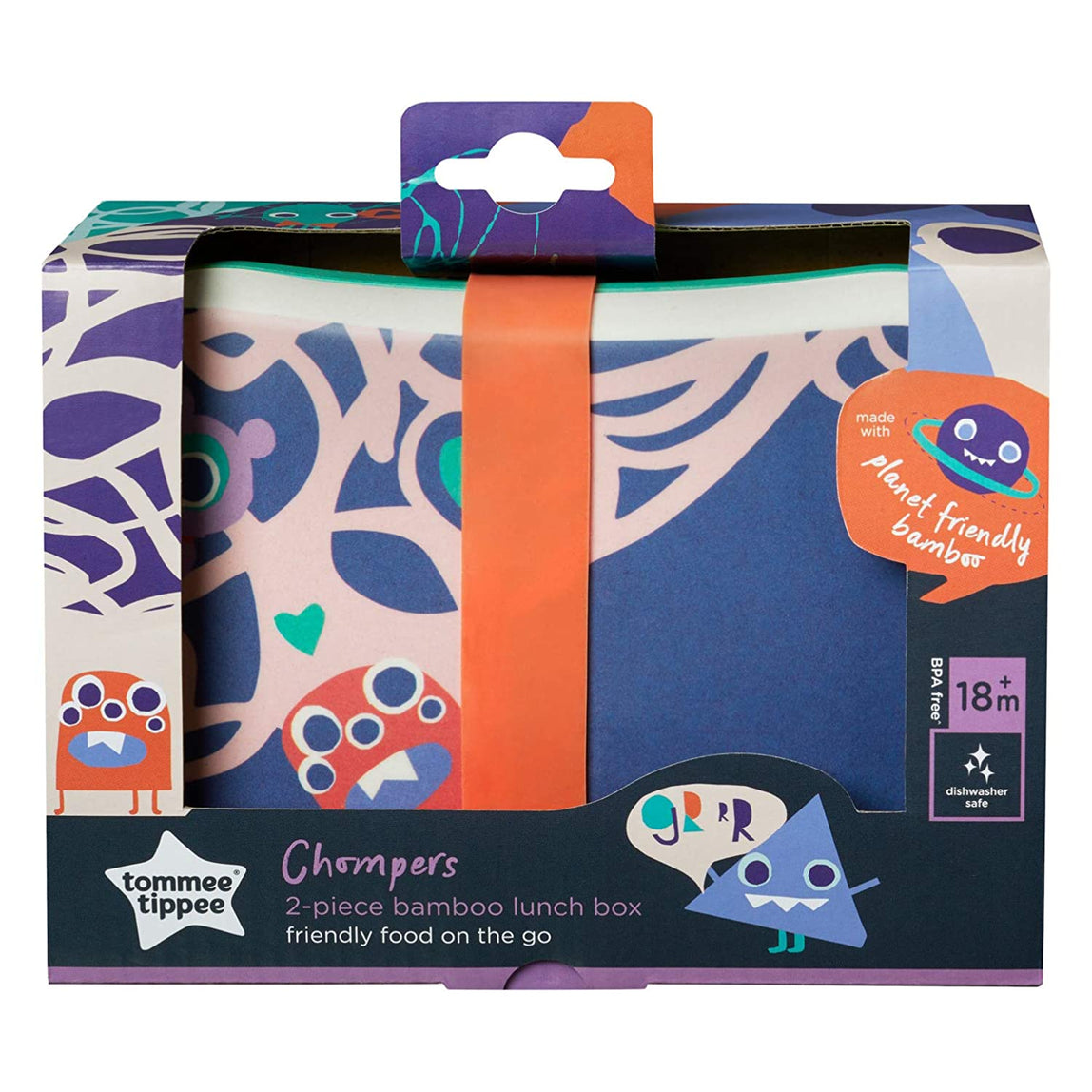 Tommee Tippee Chompers Bamboo Lunch Box - MamaApp