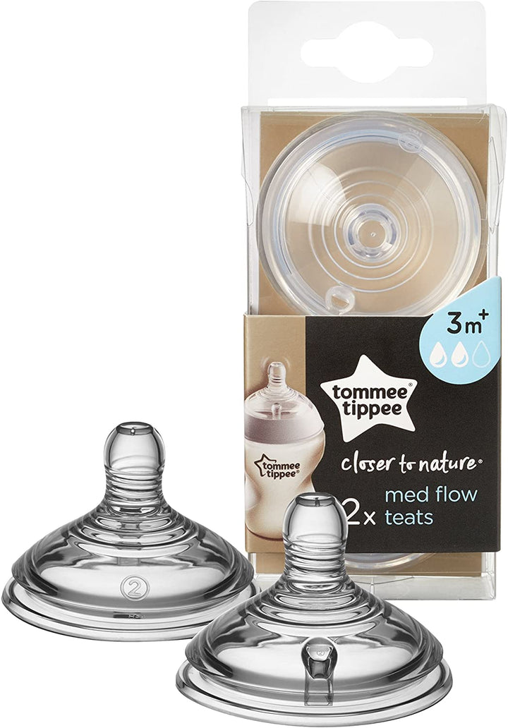 Tommee Tippee Closer To Nature Teats 2 Packs