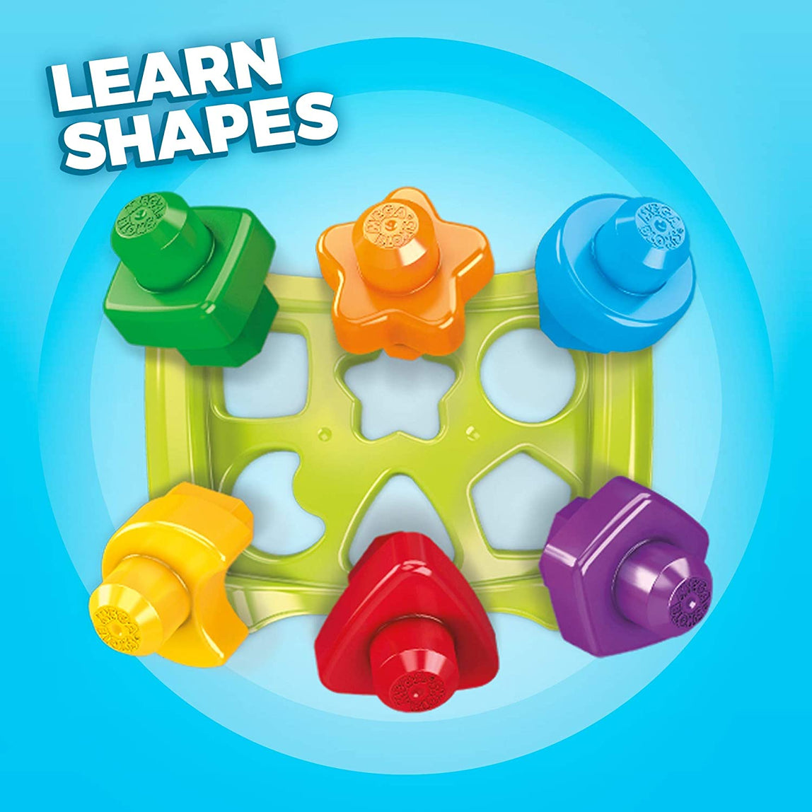Fisher Price Mega Bloks Shape Sorting Wagon - MamaApp