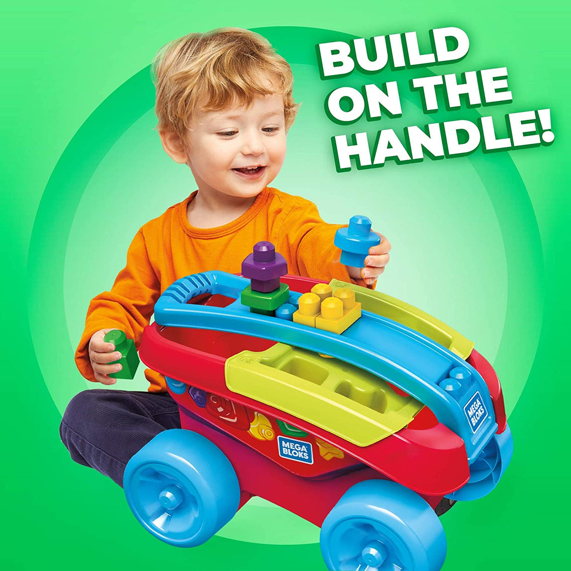 Fisher Price Mega Bloks Shape Sorting Wagon - MamaApp