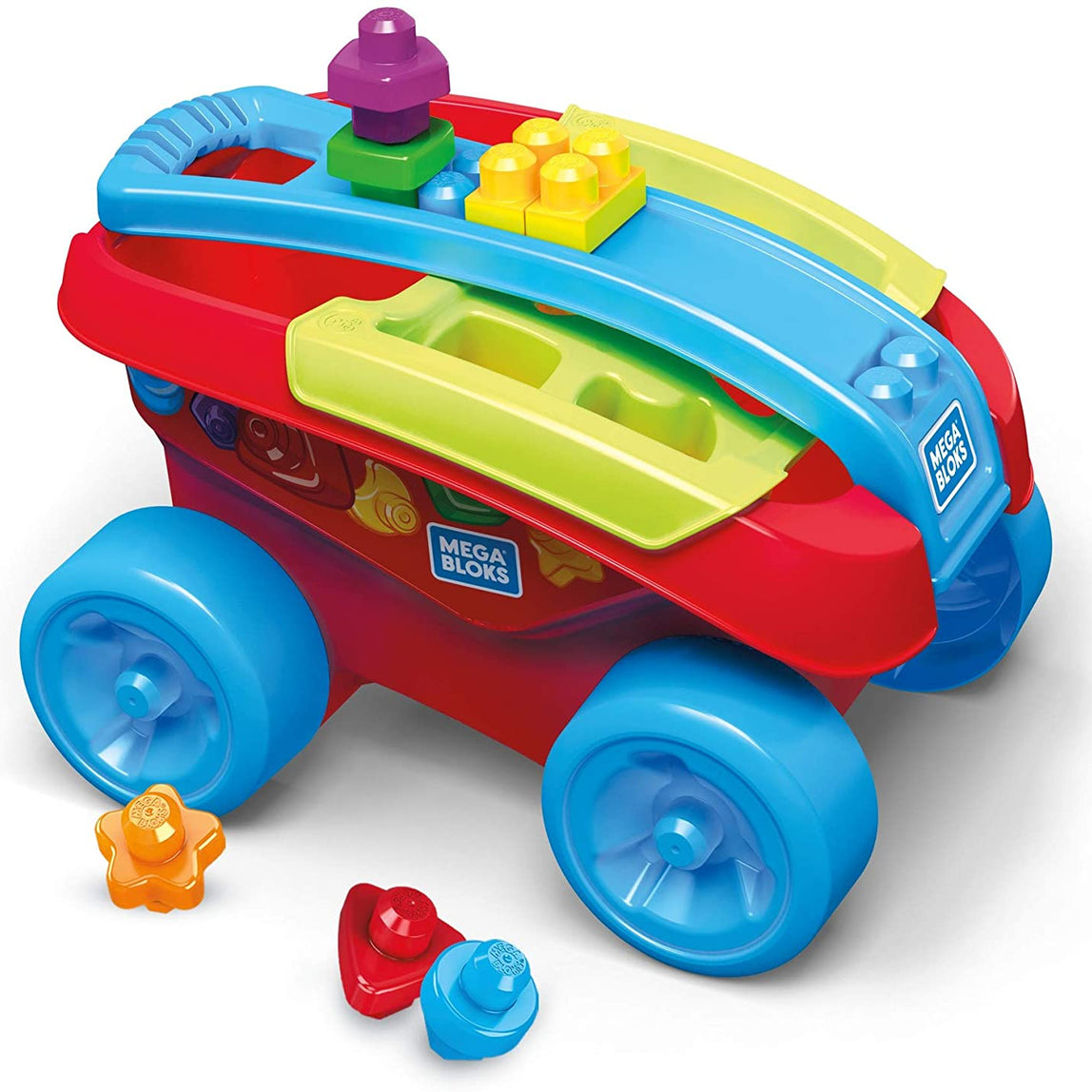 Fisher Price Mega Bloks Shape Sorting Wagon - MamaApp