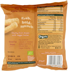 Organix Melty Carrot Puffs Organic Corn Snacks