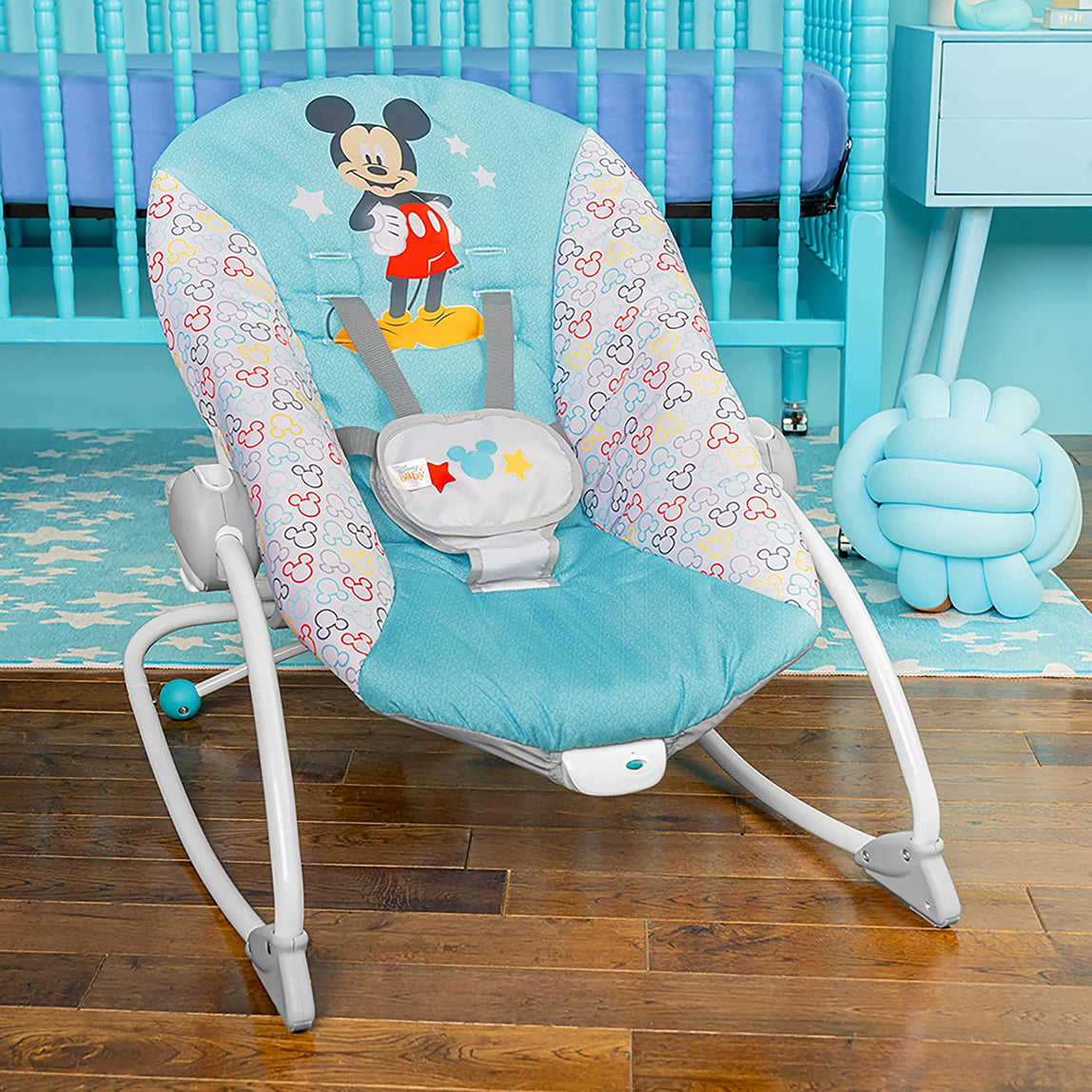 Bright Starts Mickey mouse Happy Triangles Rocker Update - MamaApp