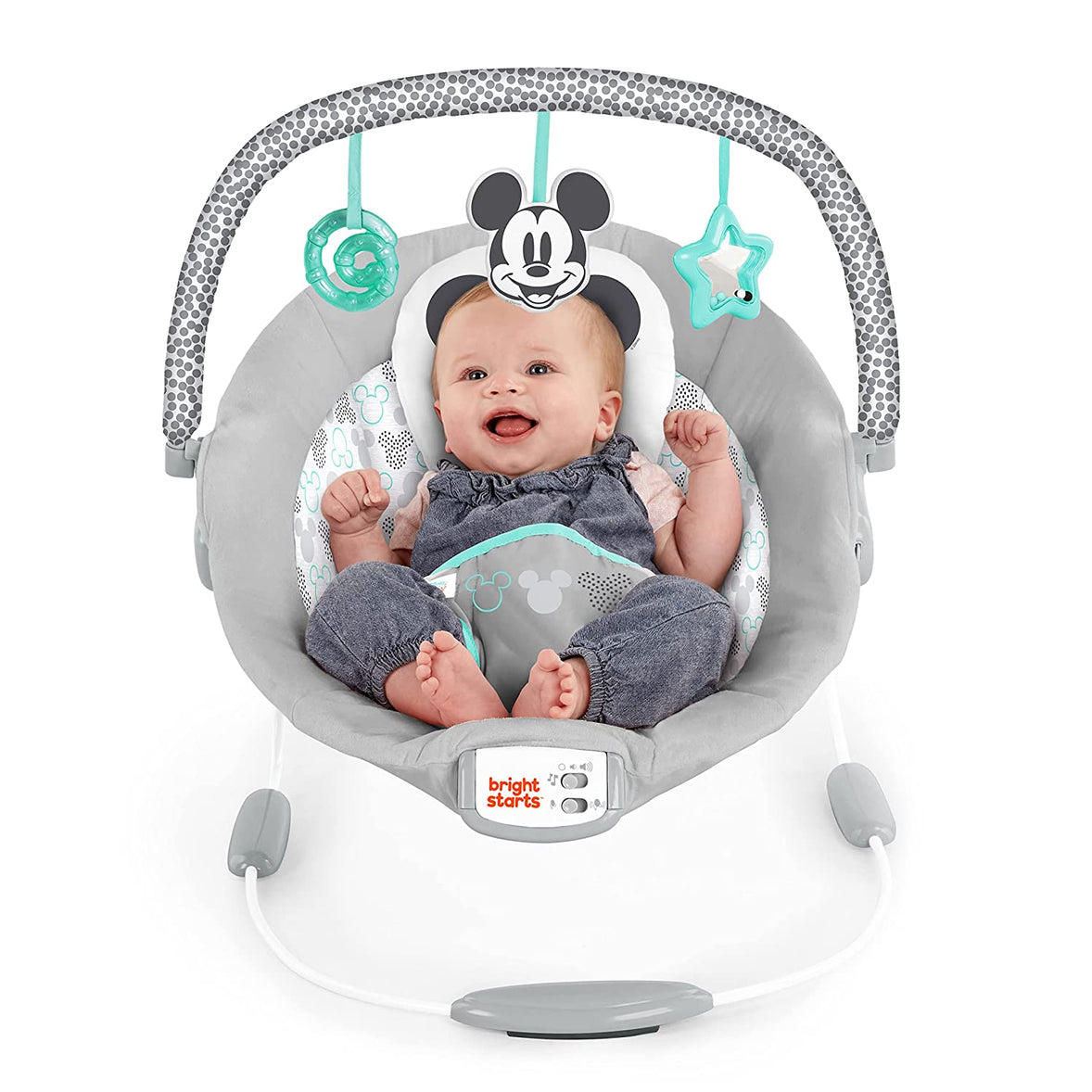 Kids2 Bright Starts Mickey Mouse Cloudscapes Cradling Bouncer