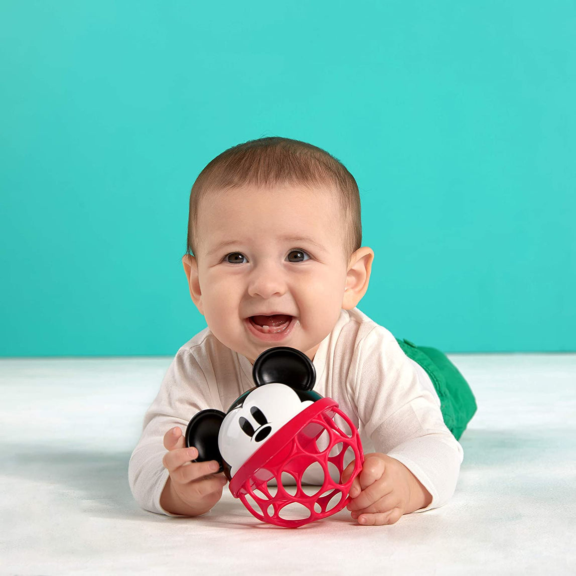 Bright Starts Disney Baby Minnie & Mickey Mouse Rattle Along Buddy Easy-Grasp Toy - MamaApp