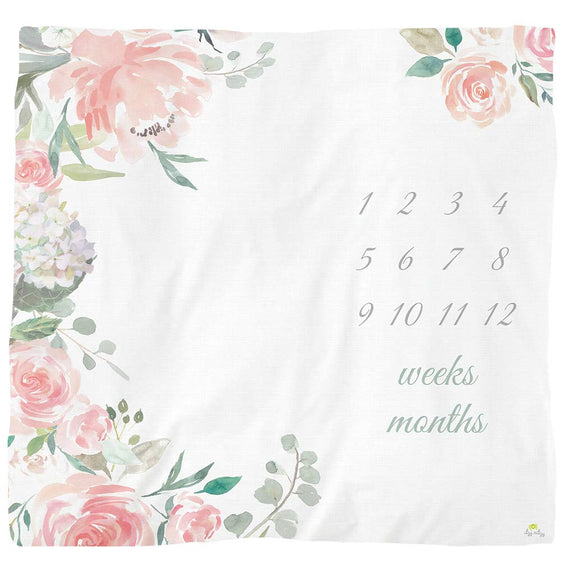 Itzy Ritzy Milestone Blanket Set - MamaApp
