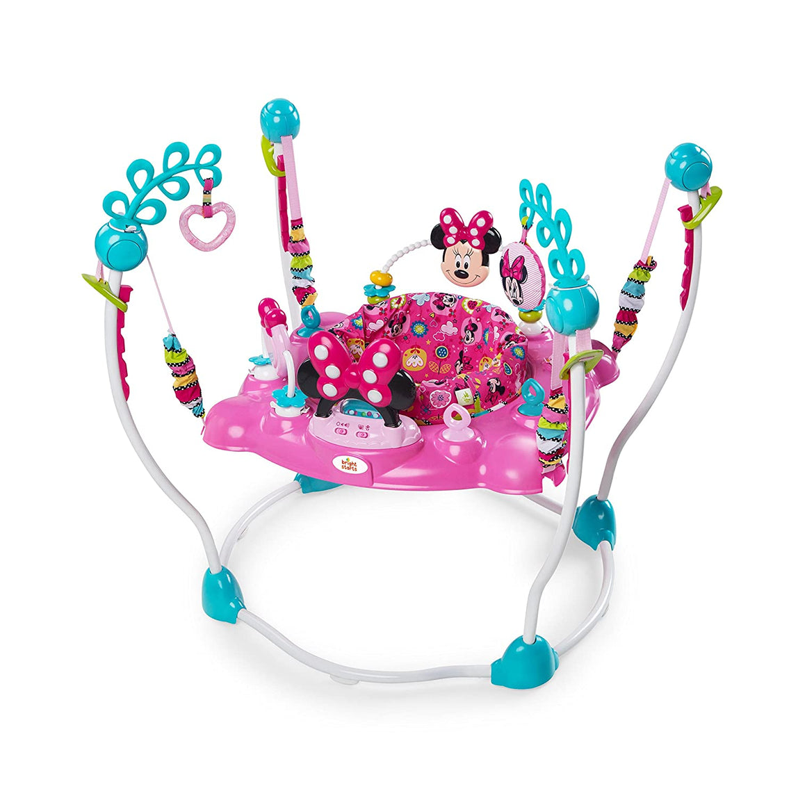 Bright Starts Disney Baby Minnie Mouse Peek-A- Boo Activity Jumper - MamaApp
