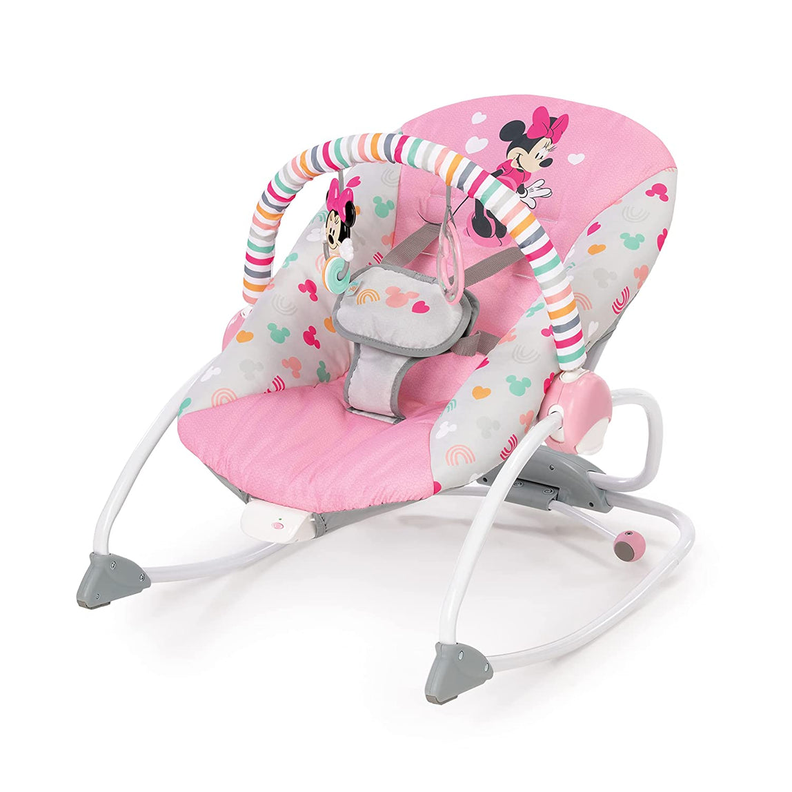 Bright Starts Minnie Stars & Stripes Rocker Update - MamaApp