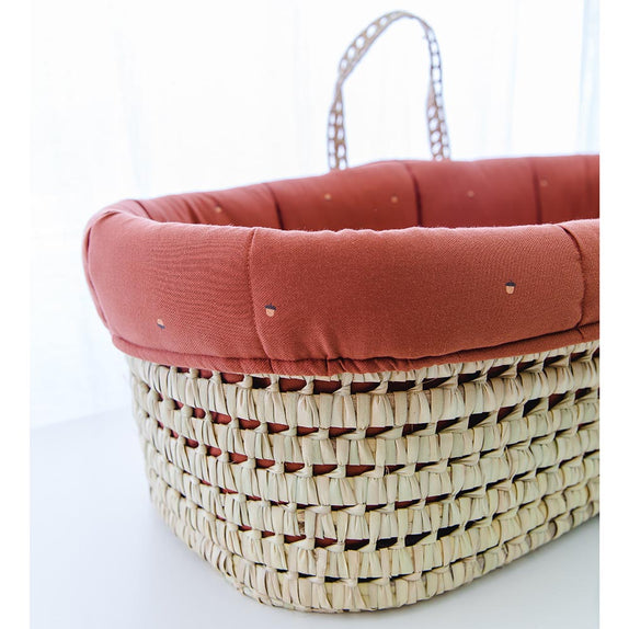 Gloop Moses Basket - Acorn - MamaApp