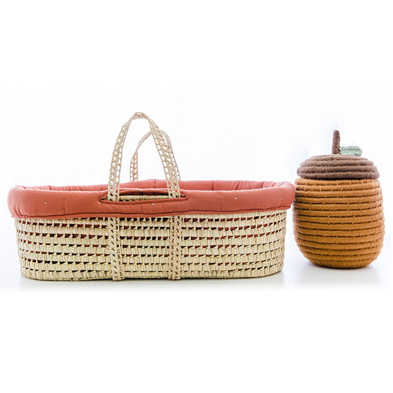 Gloop Moses Basket - Acorn - MamaApp