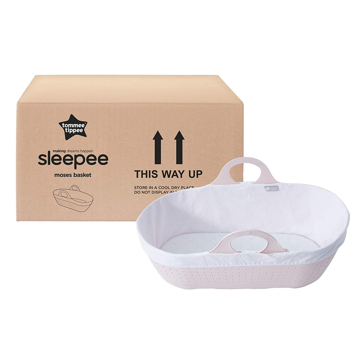 Tommee Tippee Sleepee Moses Basket and Stand - MamaApp