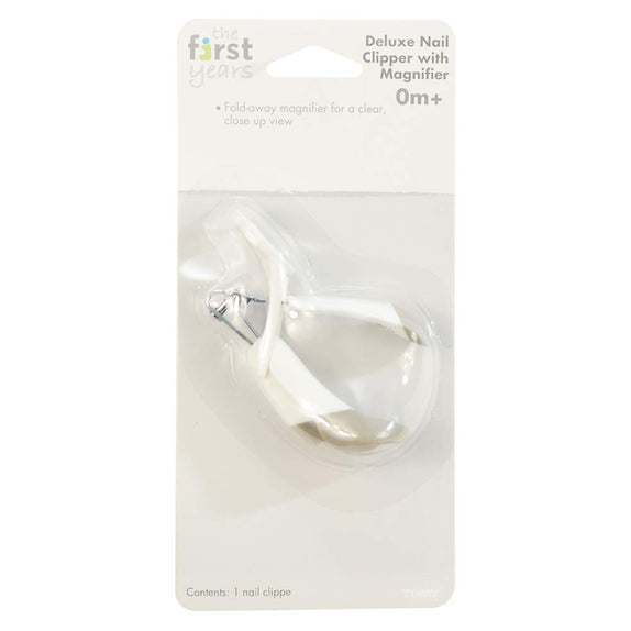 The First Years Deluxe Nail Clipper with Magnifier - MamaApp