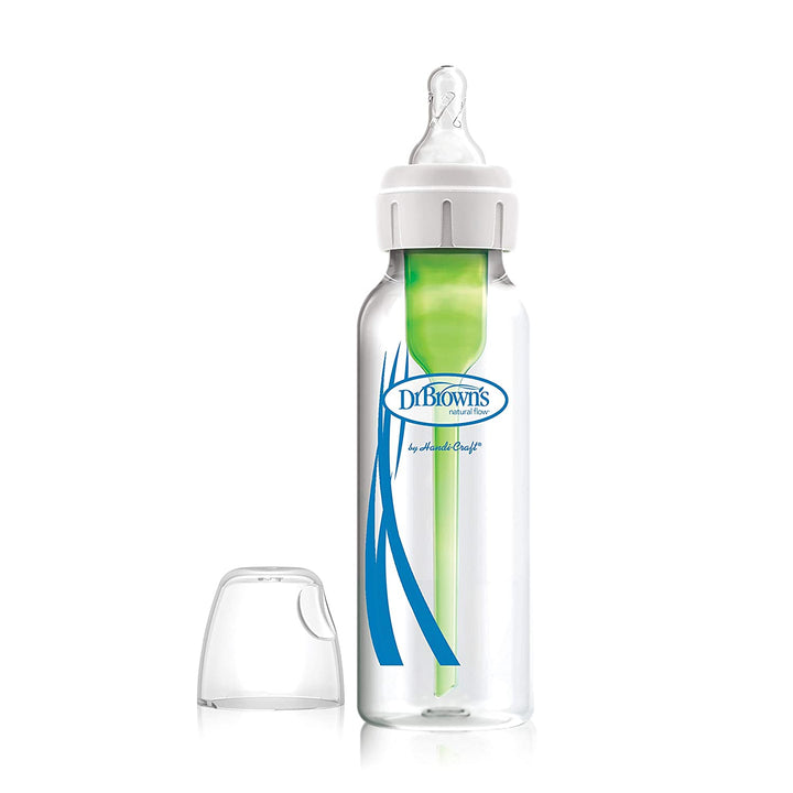 Dr. Brown's Natural Flow Glass Options+ Narrow Bottle 250 mlDr. Brown's Natural Flow Glass Options+ Narrow Bottle 250 ml
