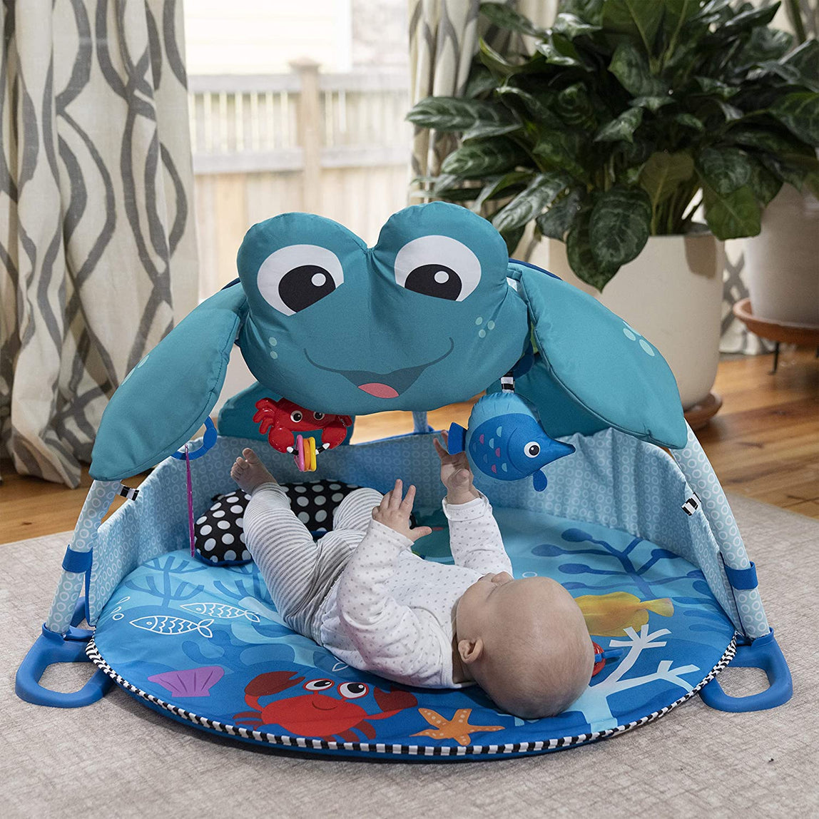 Baby Einstein Neptune Under The Seat Lights & Sounds Activity Gym & Play Mat - MamaApp
