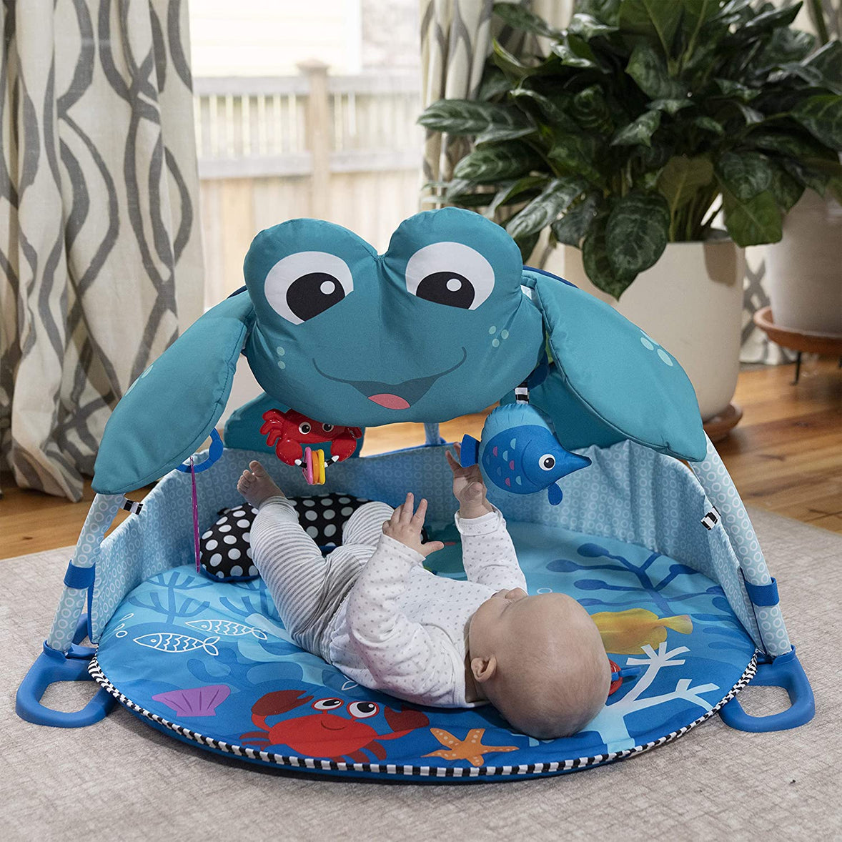 Kids2 Baby Einstein Neptune Under The Sea Lights & Sounds Activity Gym & Play Mat