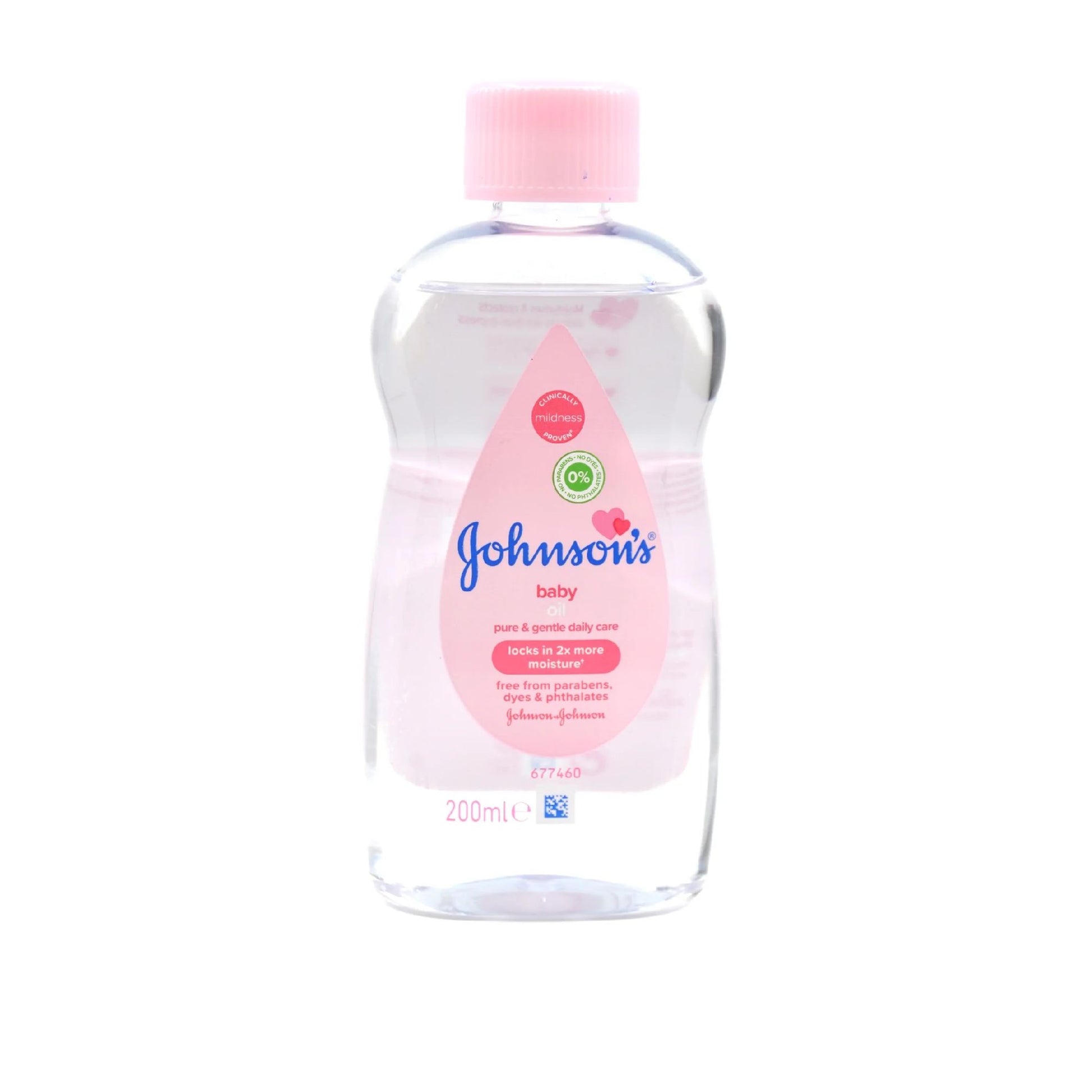 MamaApp Johnson's Baby Oil (Pink)
