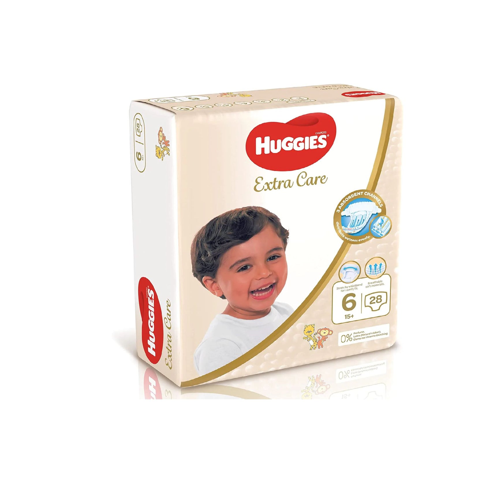 Huggies Diaper Extra Care Size 6 (28's) - MamaApp