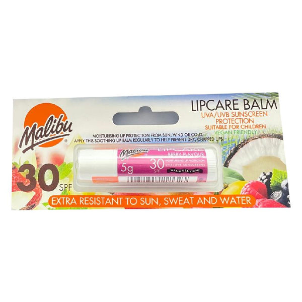 MALIBU SPF 30 LIP CARE 4 GM -BERRIES