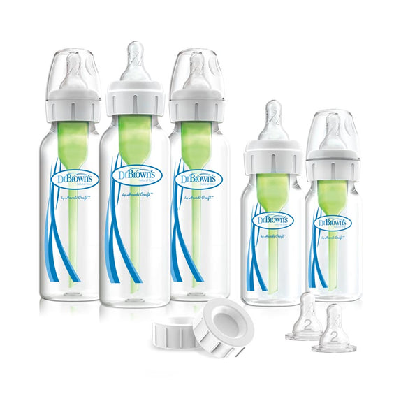 Dr Brown's Options+ Anti Colic Bottle Newborn Gift Set - MamaApp
