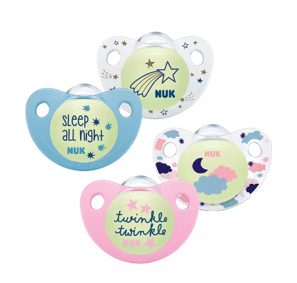 Nuk Pacifier Silicone Size 1 Night & Day