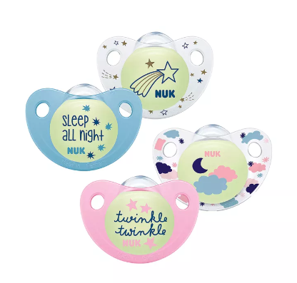 Nuk Pacifier Silicone Size 1 Night & Day - MamaApp