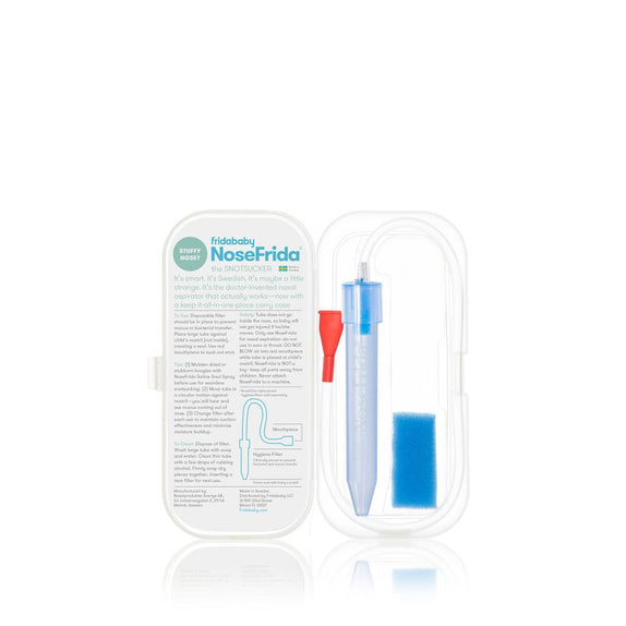FridaBaby NoseFrida the Snotsucker with Travel Case - MamaApp