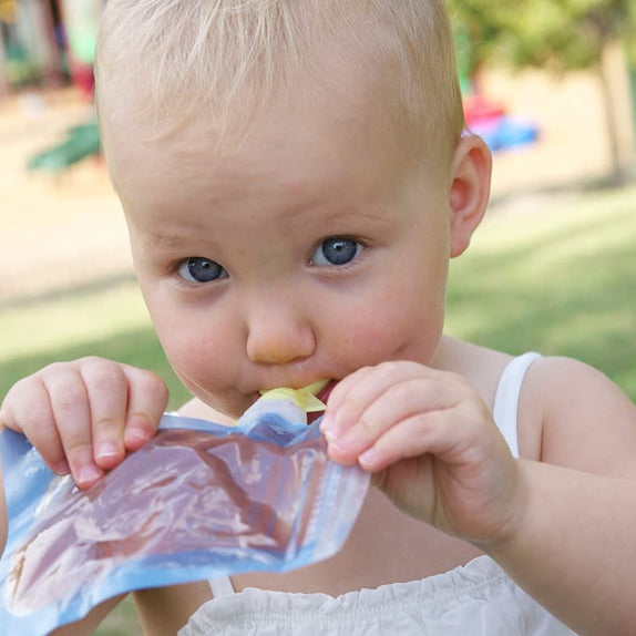 Cherub Baby On The Go Baby Food Pouches - MamaApp