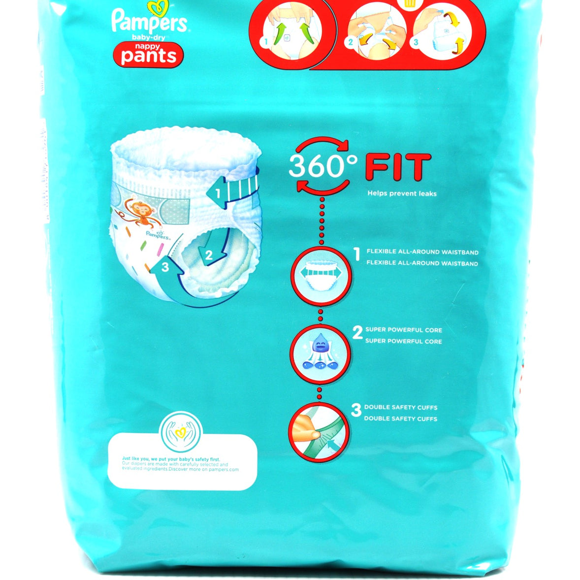 MamaApp Pampers Baby Dry Nappy Pants Size 5