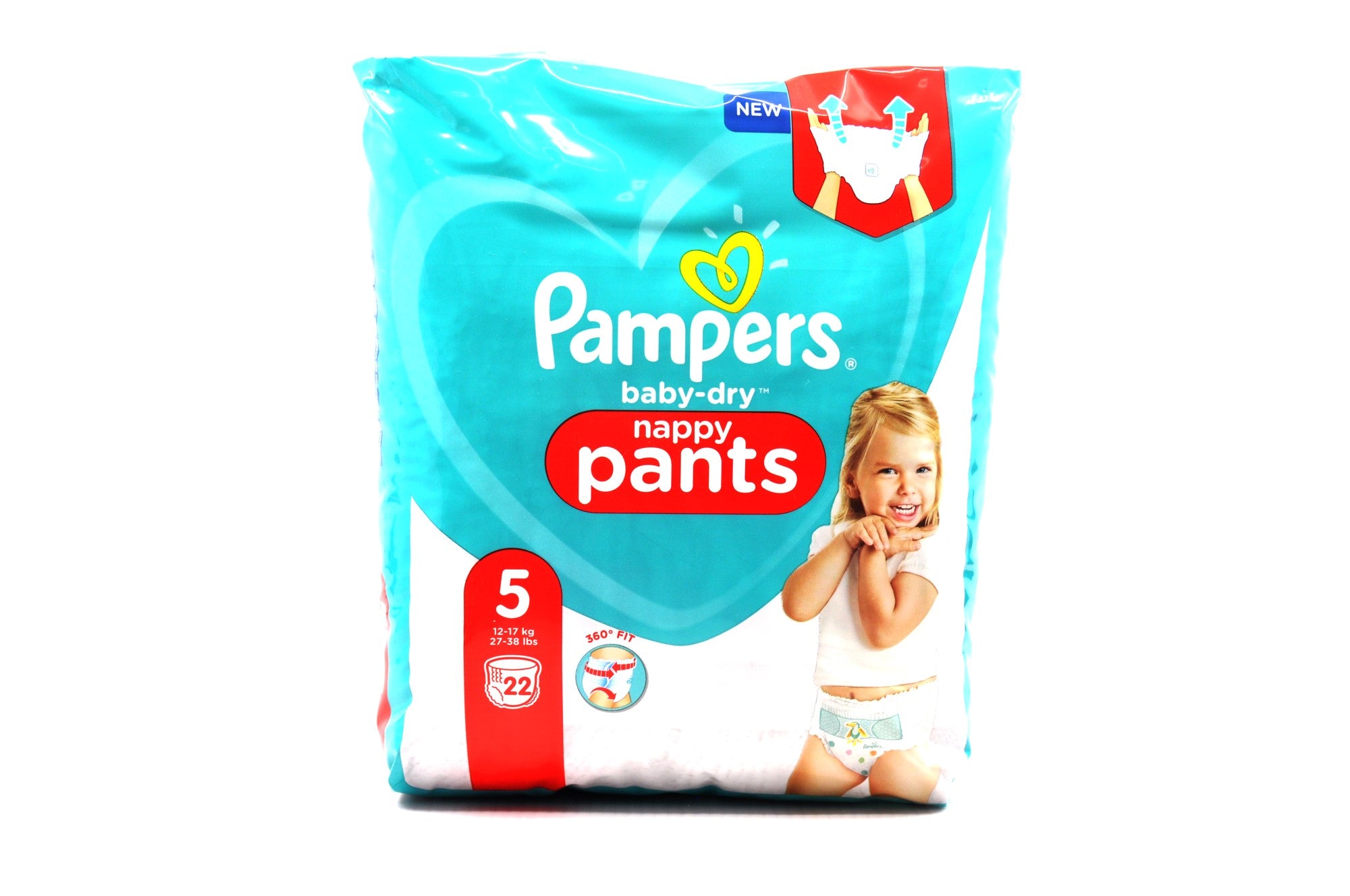 MamaApp Pampers Baby Dry Nappy Pants Size 5