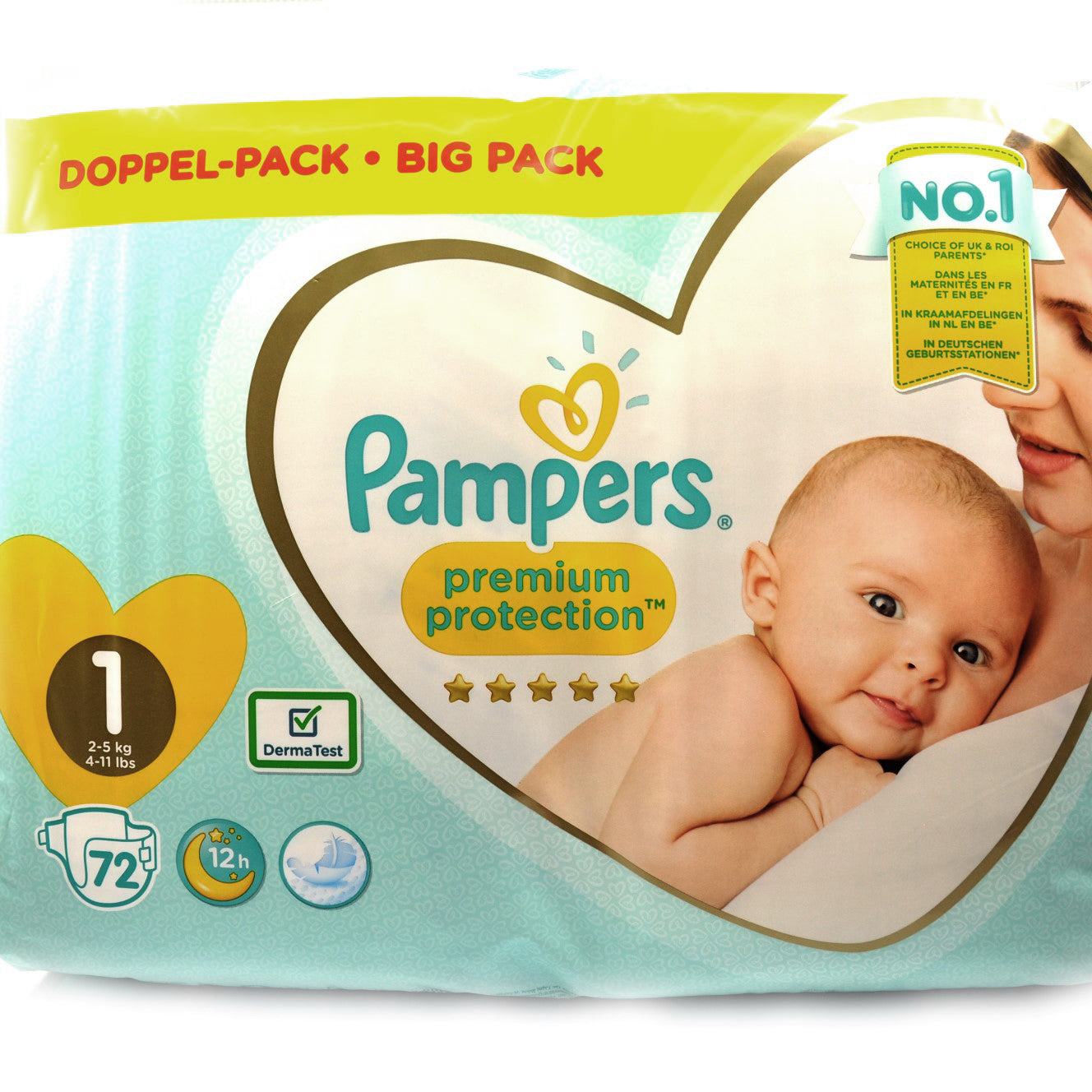 MamaApp Pampers Premium Protection Diapers Size 1
