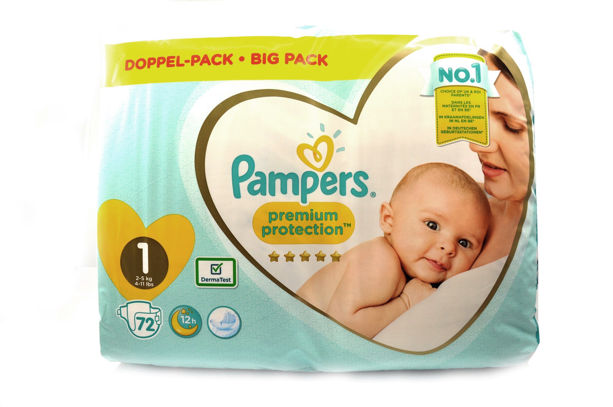 MamaApp Pampers Premium Protection Diapers Size 1