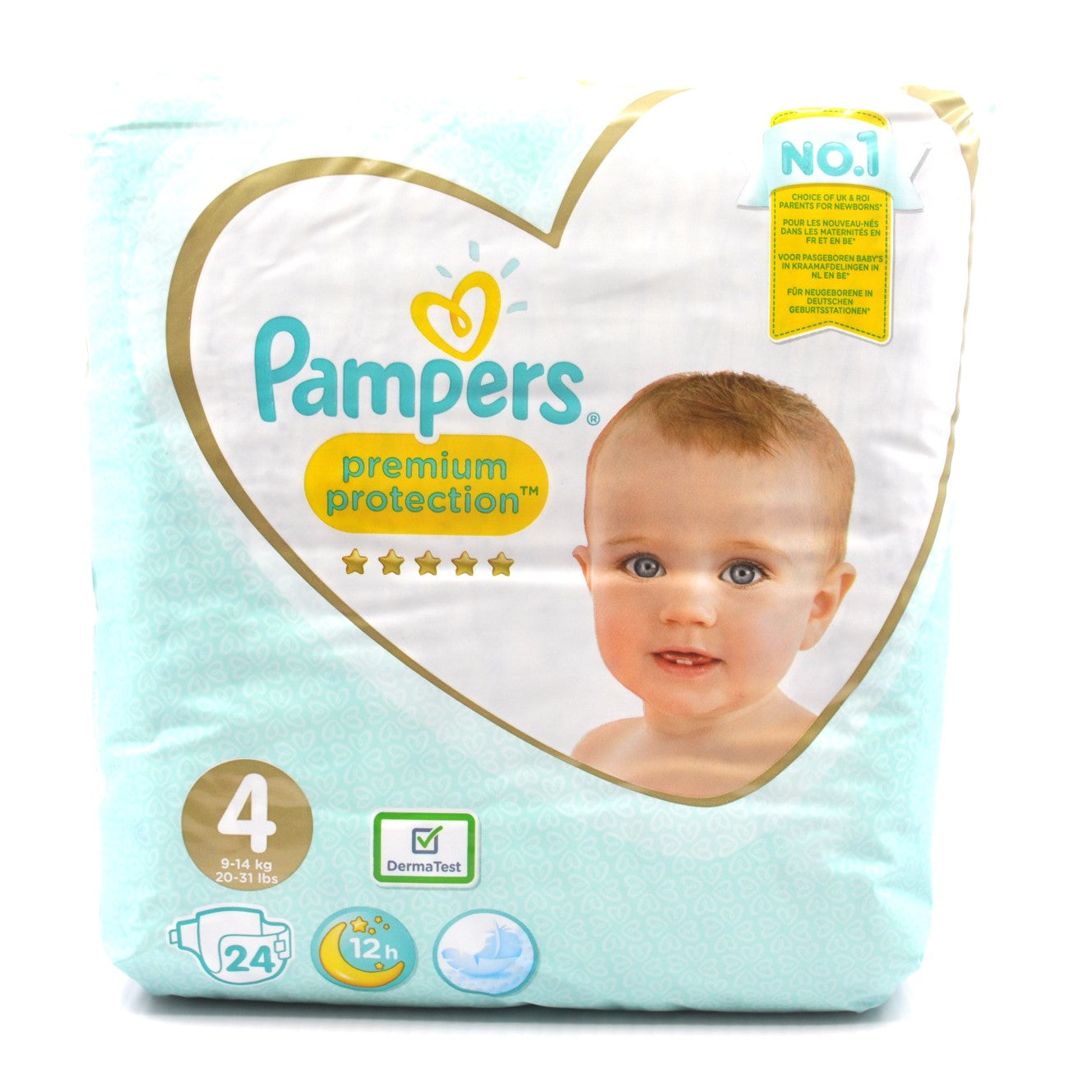 MamaApp Pampers Premium Protection Diapers Size 4 (24's)