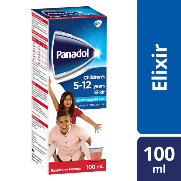 Panadol Children 5-12 Yrs Elixir 100ML