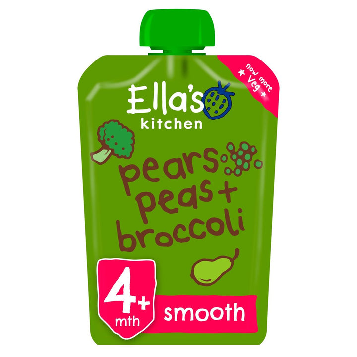 Ella's Kitchen Organic Pears, Peas + Broccoli