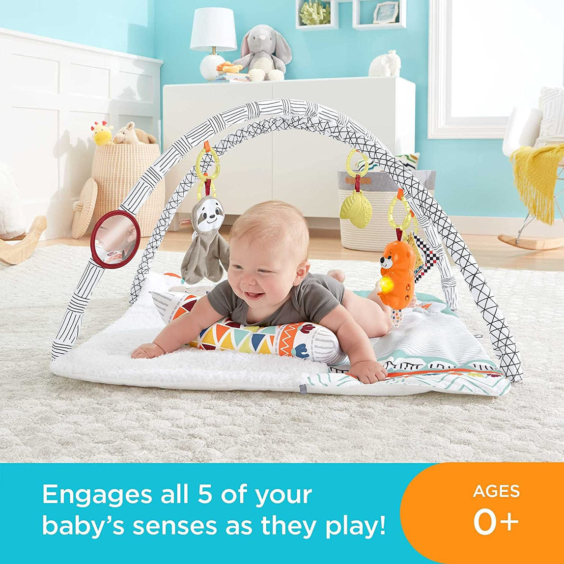 Fisher Price Perfect Sense Deluxe Gym - MamaApp