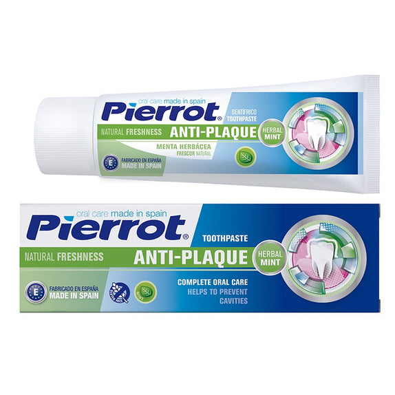 Pierrot Anti-Plaque Toothpaste 75ml - MamaApp
