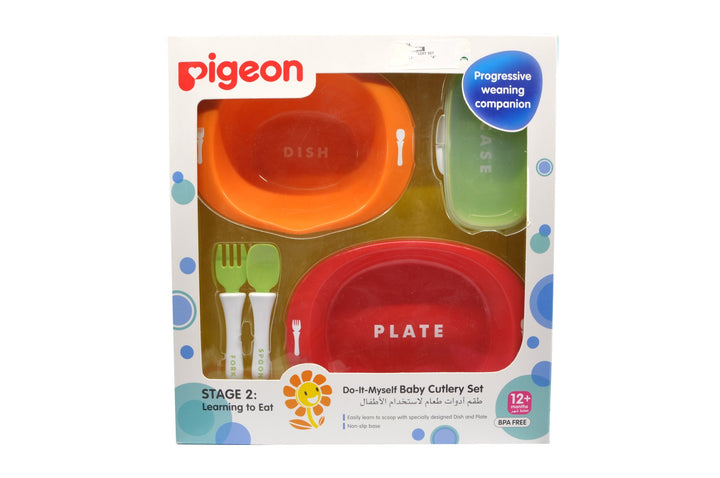 MamaApp Pigeon Do-It-Myself Cutlery Set