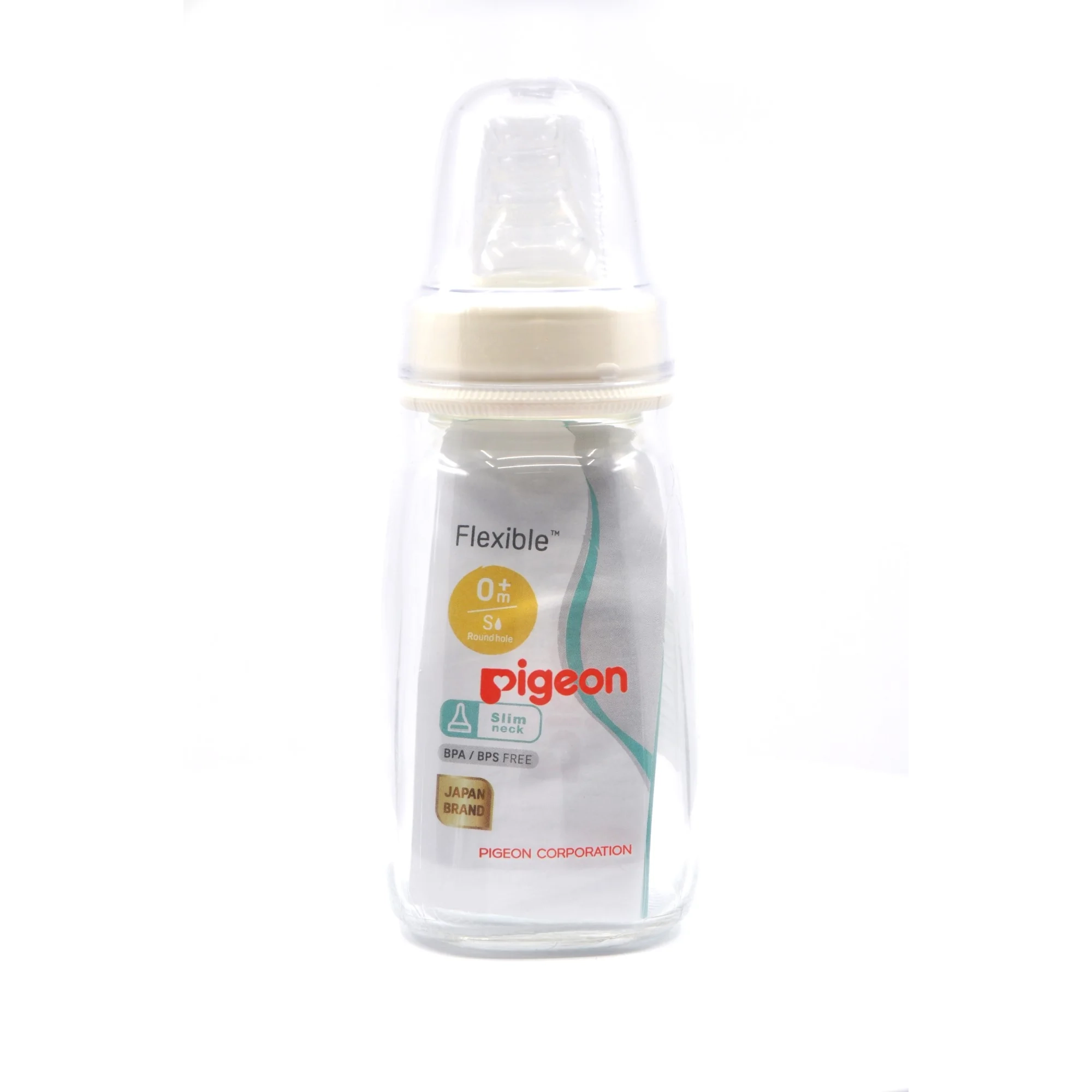 MamaApp Pigeon Glass Nurser K-4 120ml Clear