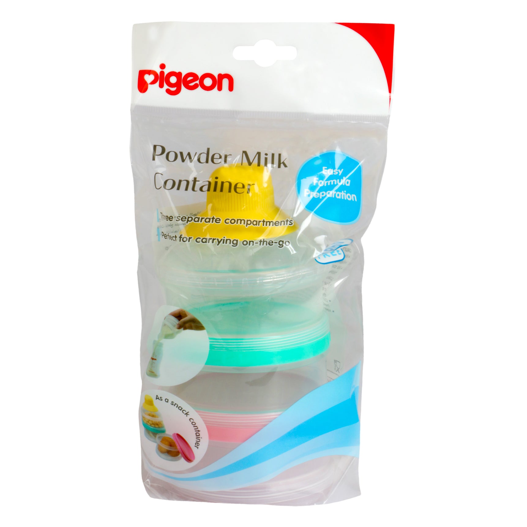 Pigeon Powder Milk Container - MamaApp