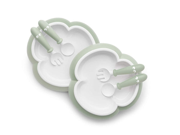 BabyBjorn Baby Plate, Spoon & Fork (2 Sets)