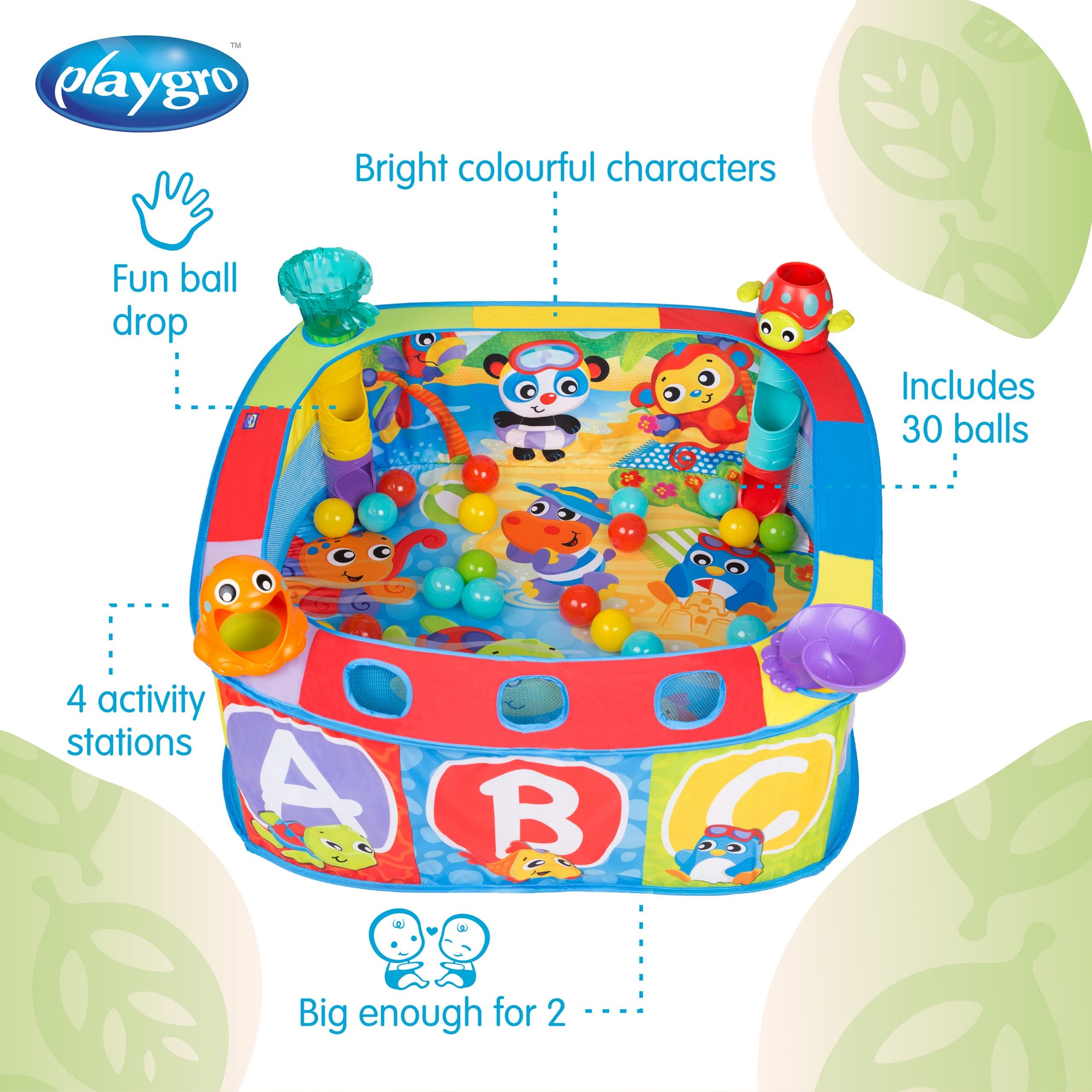 Playgro Pop And Drop Activity Ball Pit - MamaApp