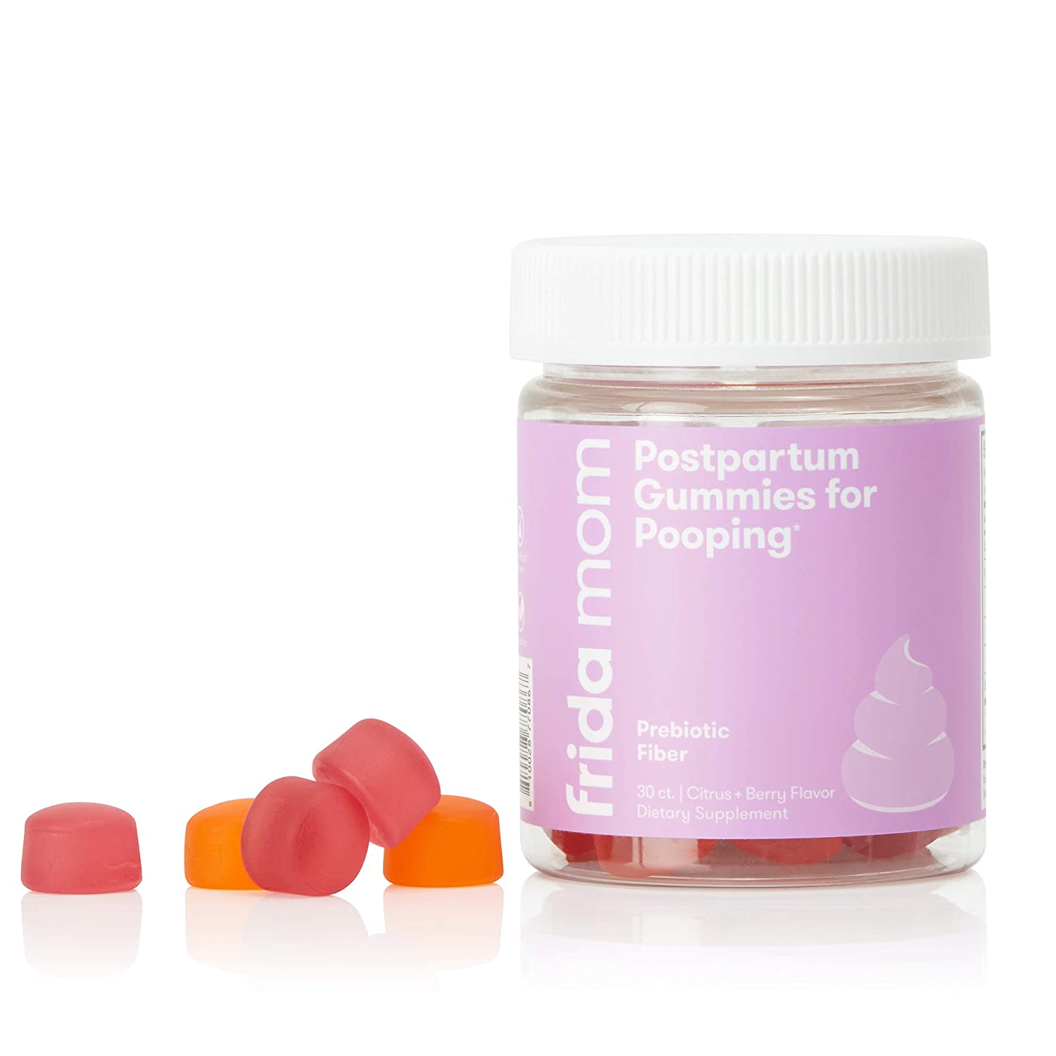 FridaMom Postpartum Fibre Gummies for Pooping
