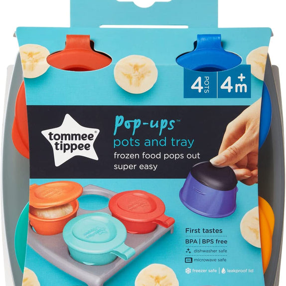 Tommee Tippee Pop-Ups Pots & Tray - MamaApp