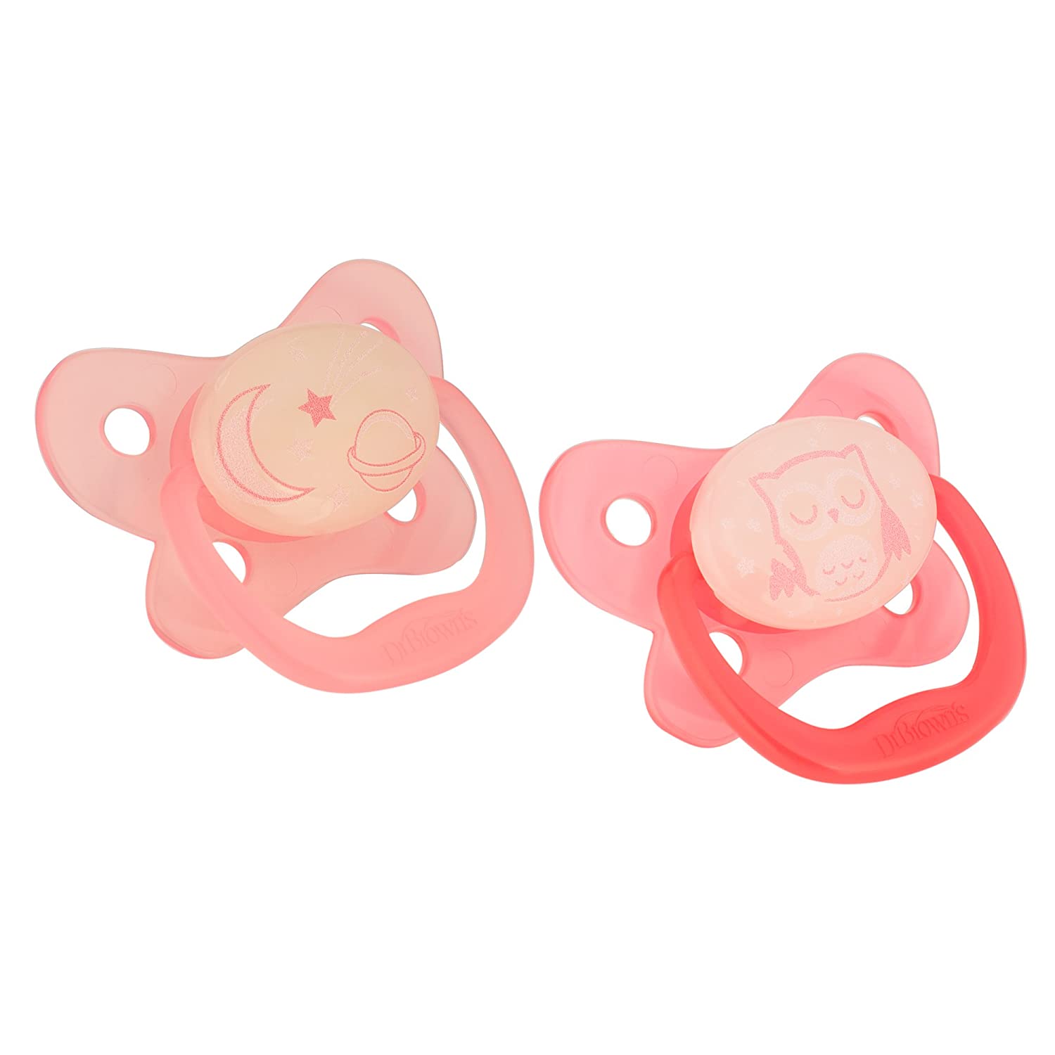 Dr. Brown's Prevent Glow in the Dark Butterfly Shield Pacifier Stage 2