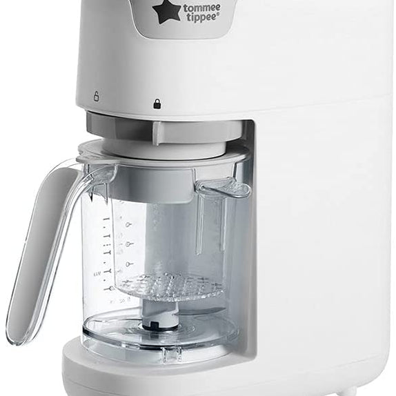 Tommee Tippee Quick Cook Baby Food Steamer Blender - white - MamaApp