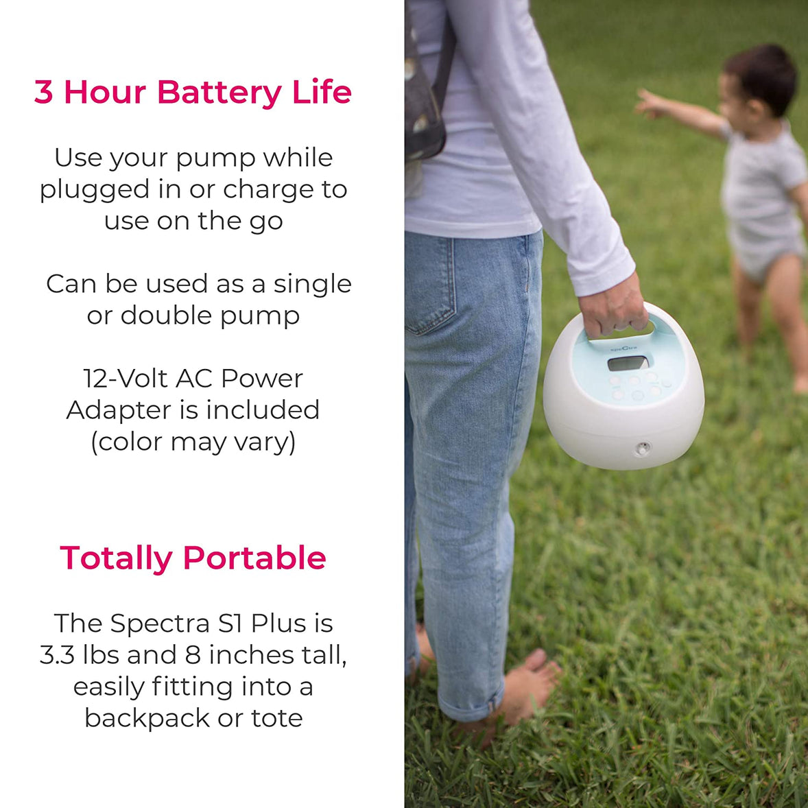 Spectra S1 Plus Electric Breast Pump