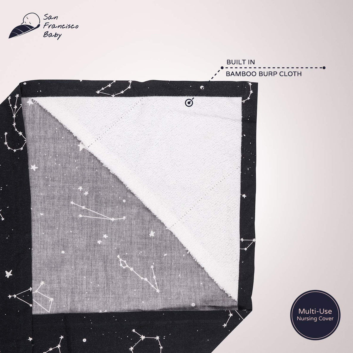 سان فرانسيسكو بيبي غطاء إرضاع الأطفال