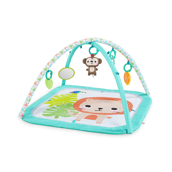 Kids2 Bright Starts Safari Blast Activity Gym & Play Mat with Take-Along Toys
