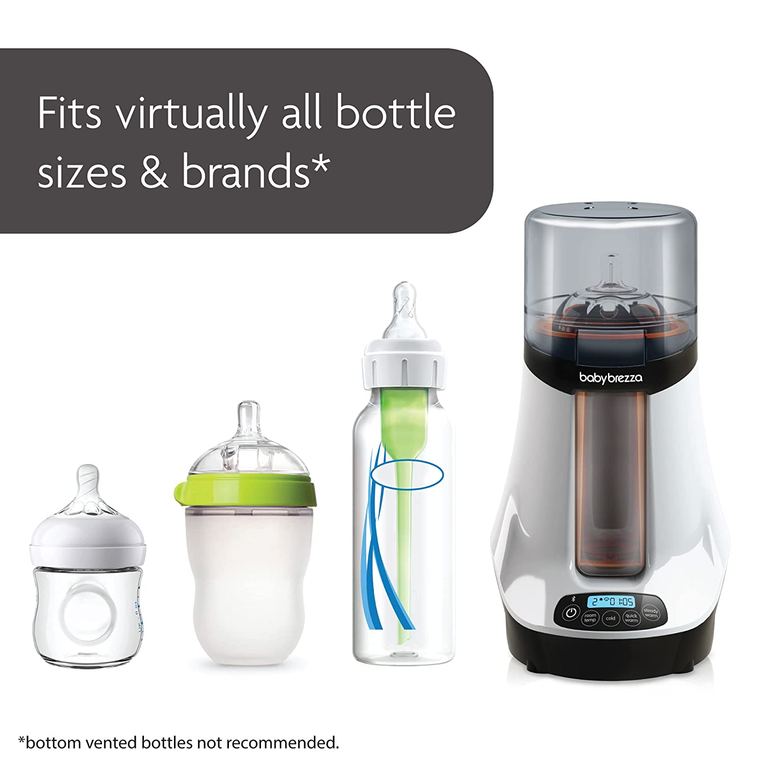 Baby Brezza Safe & Smart Electric Baby Bottle Warmer